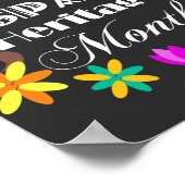 Nationales Hispanic Heritage Montag Poster (Ecke)