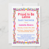 Nationales hispanisches Erbe | Babyparty Einladung (Vorderseite)