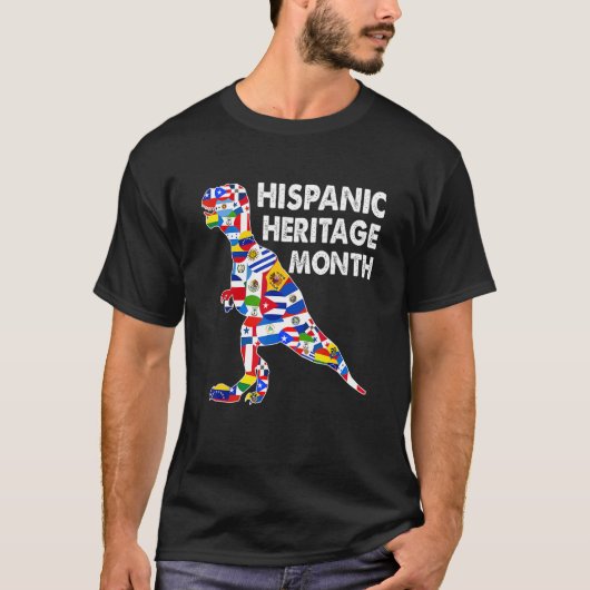 Nationales hispanisches Erbe Monat für Kleinkinder T-Shirt (Vorderseite)