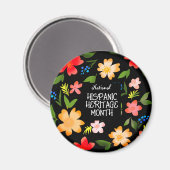 Nationales HISPANISCHES ERBE MONAT Magnet (Vorderseite/Rückseite)