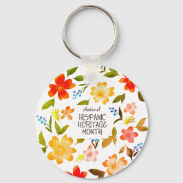 Nationales HISPANISCHES ERBE MONAT Schlüsselanhänger