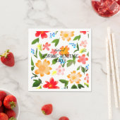 Nationales HISPANISCHES ERBE MONAT Serviette (Beispiel)