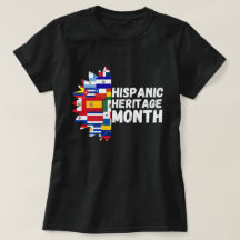 Nationales hispanisches Erbe Monat Shirt, Erbe Mo
