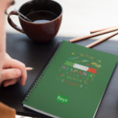 NATIONALES HISPANISCHES ERBE MONATLICHE GESTALTUNG NOTIZBLOCK