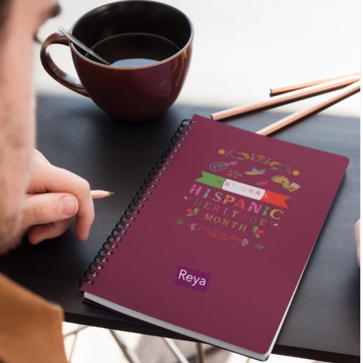 NATIONALES HISPANISCHES ERBE MONATLICHE GESTALTUNG NOTIZBLOCK