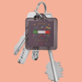 NATIONALES HISPANISCHES ERBE MONATLICHE GESTALTUNG SCHLÜSSELANHÄNGER