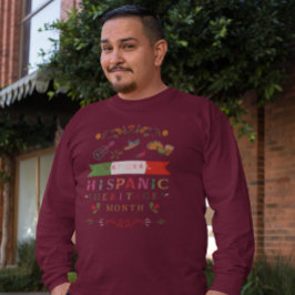 NATIONALES HISPANISCHES ERBE MONATLICHE GESTALTUNG T-Shirt