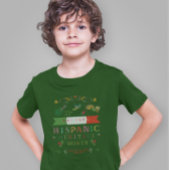 NATIONALES HISPANISCHES ERBE MONATLICHE GESTALTUNG T-Shirt