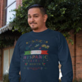 NATIONALES HISPANISCHES ERBE MONATLICHE GESTALTUNG T-Shirt