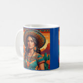 Nationales hispanisches Kulturerbe Monat Kaffeetasse (Vorderseite Links)