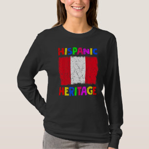 Nationales hispanisches Kulturerbe Monat Latina Pe T-Shirt