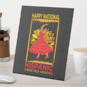 Nationales hispanisches Kulturerbe Monat Sockelschild (In Situ)