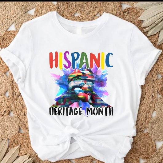 Nationales hispanisches Kulturerbe Monat T-Shirt