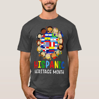 Nationales hispanisches Kulturerbe Month Celebrati T-Shirt