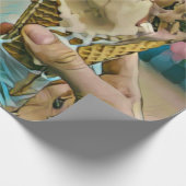 Nationales Ice Cream Day-Geschenk Geschenkpapier (Ecke)