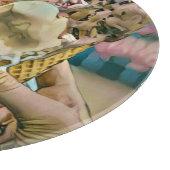 Nationales Ice Cream Day-Geschenk Schneidebrett (Ecke)
