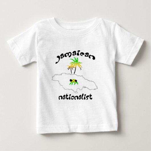 Nationales Jamaikanisches Logo Baby T-shirt (Vorderseite)