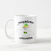 Nationales Jamaikanisches Logo Kaffeetasse (Links)