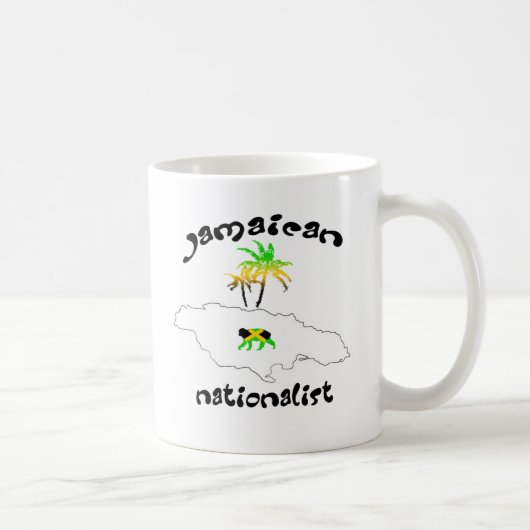 Nationales Jamaikanisches Logo Kaffeetasse (Rechts)