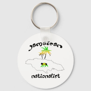 Nationales Jamaikanisches Logo Schlüsselanhänger