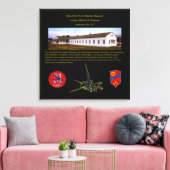 NATIONALES MONTFORD POINT MARINES MUSEUM LEINWANDDRUCK (Insitu (Wohnzimmer))