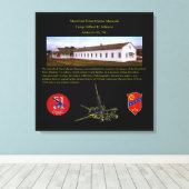 NATIONALES MONTFORD POINT MARINES MUSEUM LEINWANDDRUCK (Insitu (Holzboden))