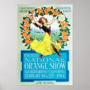 Nationales orange ShowPoster #2 Poster