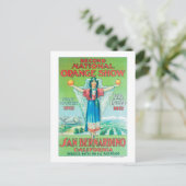 Nationales Orange-ShowPoster #4 Postkarte (Stehend Vorderseite)