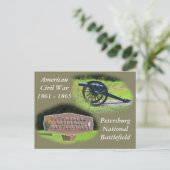Nationales Schlachtfeld Petersberg Postkarte (Stehend Vorderseite)