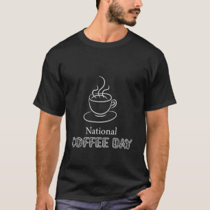 Nationales Shirt zum Kaffeetag