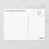 Nationales Siegel Kanada Postkarte (Rückseite)