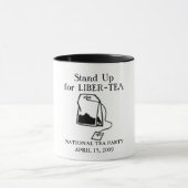 Nationales Tee-Party Tasse (Zentrum)