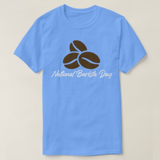 Nationalfeiertag 2022 cooler barista cof T-Shirt (Design vorne)