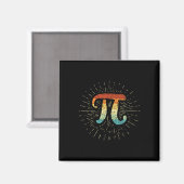 Nationalfeiertag - 3.14 - Mathematiklehrer - Pi-Nu Magnet (Vorderseite/Rückseite)