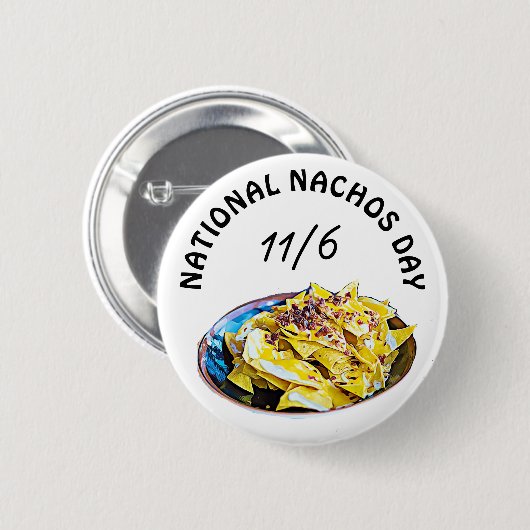 Nationalfeiertag am 6. November Button (Vorne & Hinten)