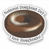 Nationalfeiertag Aufkleber (Vorderseite)