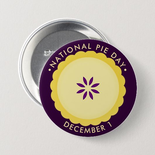 Nationalfeiertag, Dezember Button (Vorne & Hinten)