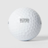 Nationalfeiertag Golfball (Vorderseite)