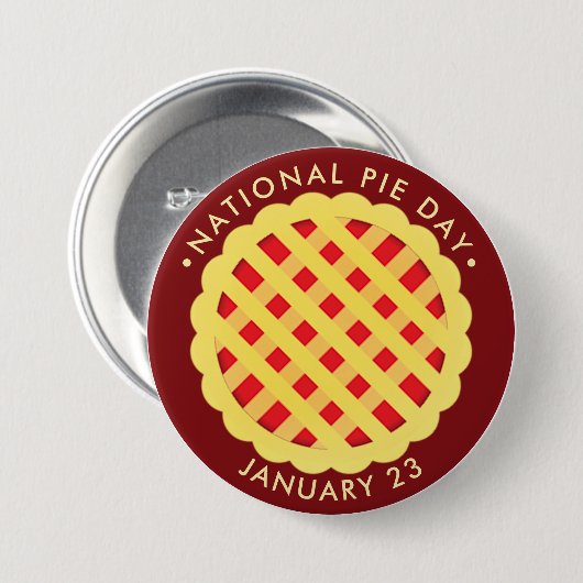 Nationalfeiertag, Januar Button (Vorne & Hinten)