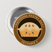 Nationalfeiertag, kawaii-glücklicher Kuchen Button (Vorne & Hinten)