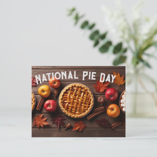 Nationalfeiertag Postkarte (Stehend Vorderseite)