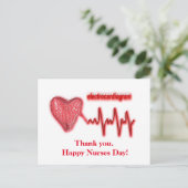 Nationalfeiertag Postkarte (Stehend Vorderseite)