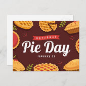 Nationalfeiertag Postkarte (Vorne/Hinten)