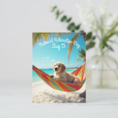 Nationalfeiertag Postkarte (Stehend Vorderseite)