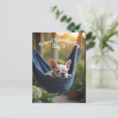 Nationalfeiertag Postkarte (Stehend Vorderseite)