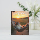 Nationalfeiertag Postkarte (Stehend Vorderseite)