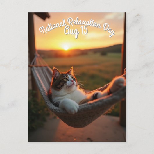 Nationalfeiertag Postkarte (Vorderseite)