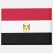 Nationalflagge Ägyptens Rektangle-Magnet Magnet (Vorderseite)