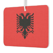 Nationalflagge Albaniens Autolufterfrischer (Links)