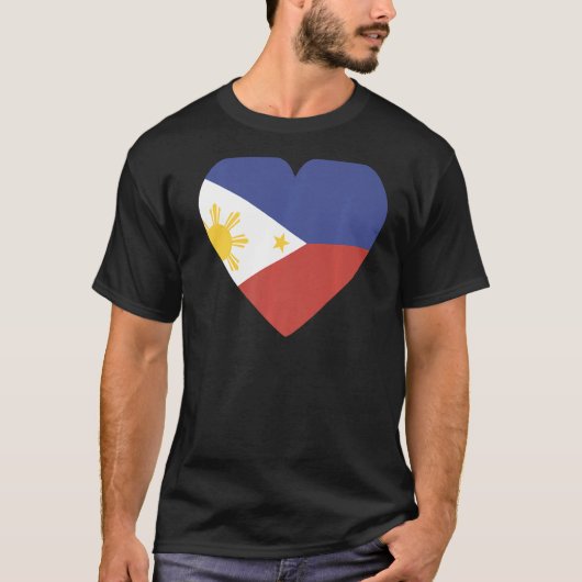 Nationalflagge Andenken der Philippinen für Männer T-Shirt (Vorderseite)